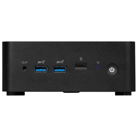 Cubi NUC Black Barebone Core 7 150U/Up to DDR5/2xM.2/2xHDMI/2xTBT/2xLAN/Wifi6/Card Reader/Switch Cable/3Y
