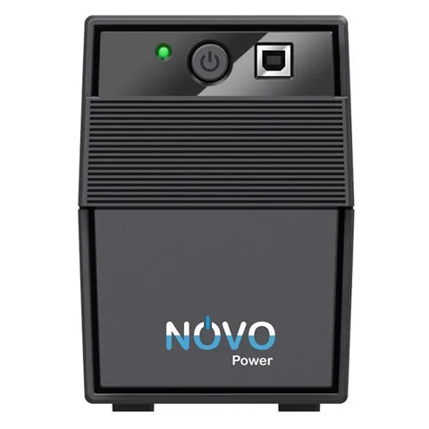 NovoPower LE850AU, Line Interactive UPS with LED Display, 850VA, 480W, Tower, 1 Year Warranty