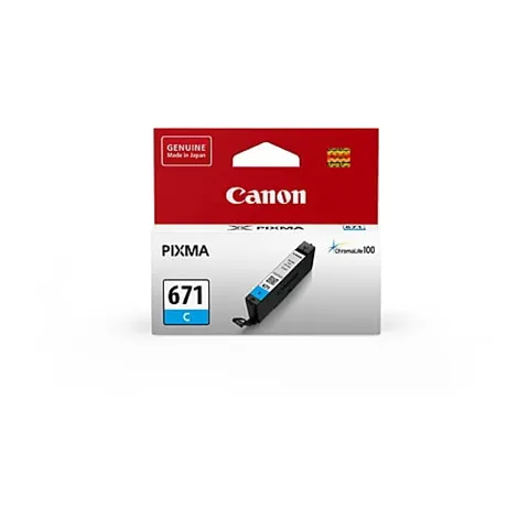 Canon CLI 671 Cyan Genuine Ink Cartridge