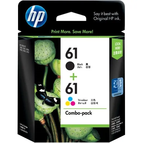 HP CR311AA, 61 Ink Cartridge Combo Pack
