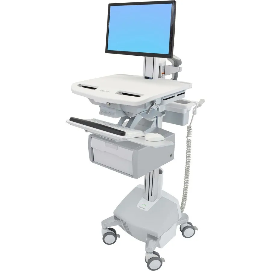 Styleview Cart With Lcd Pivot Life Powered Tall Drawer AUS NZL