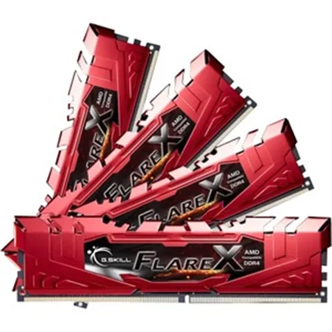 16Gb X 4 PC4-19200 / DDR4 2400 MHZ 1.2V Flare X