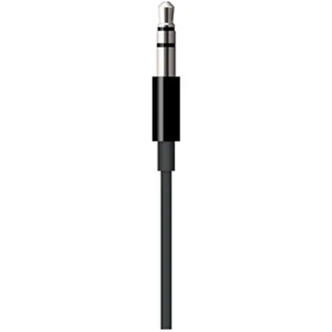 Apple MR2C2FE/A, Lightning to 3.5-mm Audio Cable, 1.2m, Black, 1 Year Warranty