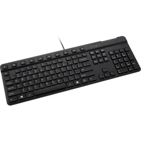 Simple Solutions Wired Keyboard With Smart Card Reader CAC