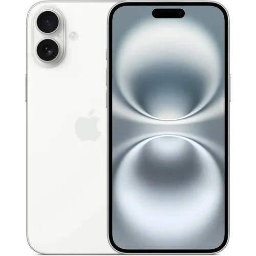 Apple MXWV3X/A, iPhone 16 Plus, 6.1" Super Retina XDR OLED Display, A18 Chip, 256GB, 12MP Front / 48MP Back Camera, USB-C Port, Wireles AX+Bluetooth, MagSafe Wireless Charging, iOS 18, White, 1 Year Warranty