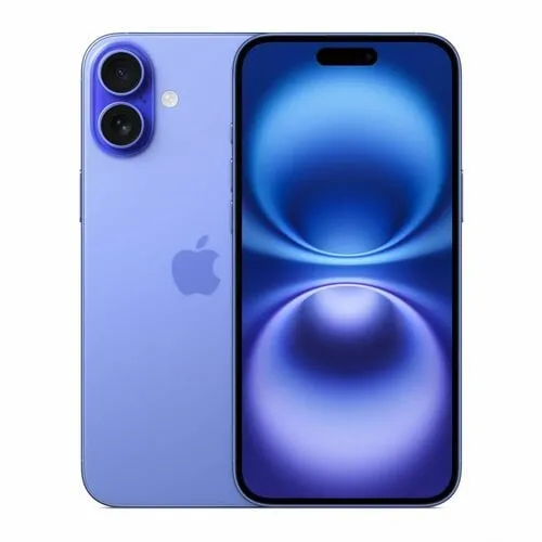 Apple MXY23X/A, iPhone 16 Plus, 6.1" Super Retina XDR OLED Display, A18 Chip, 256GB, 12MP Front / 48MP Back Camera, USB-C Port, Wireles AX+Bluetooth, MagSafe Wireless Charging, iOS 18, Ultramarine, 1 Year Warranty