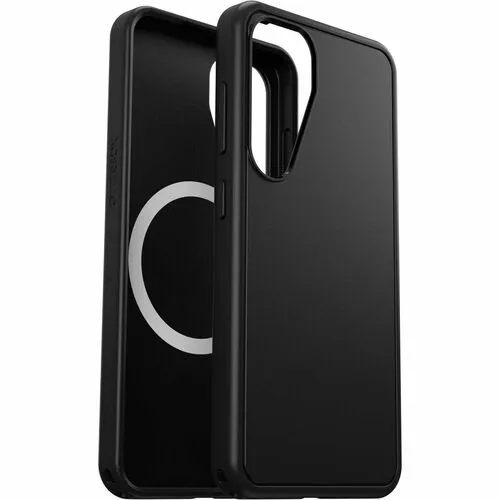 OtterBox Symmetry Magnets Samsung Galaxy S25 5G (6.2) Case Black -(77-97396),Antimicrobial,DROP+ 3X Military Standard,Integrated Grip,7 Years Warranty