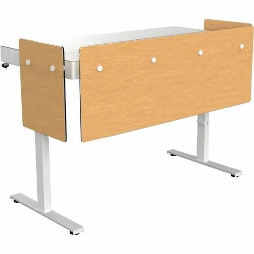 Premium Modesty Panel for Lectern 6U - Modern Maple w/ Logo