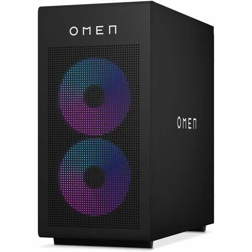 OMEN 35L Gaming Desktop GT16-1012a PC Windows 11 Home AMD Ryzen 7 32GB RAM 2TB SSD NVIDIA GeForce RTX 5070 Ti Shadow black metal