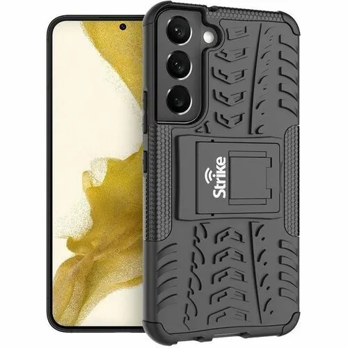 Strike Rugged Case For Samsung Galaxy S22 Plus (Black)