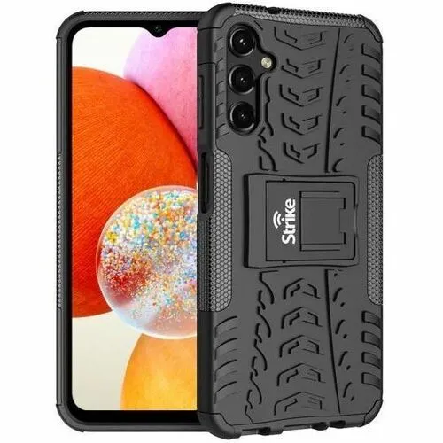 Strike Rugged Case For Samsung Galaxy A14 (Black)