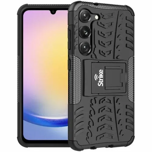 Strike Rugged Case For Samsung Galaxy A25 (Black)