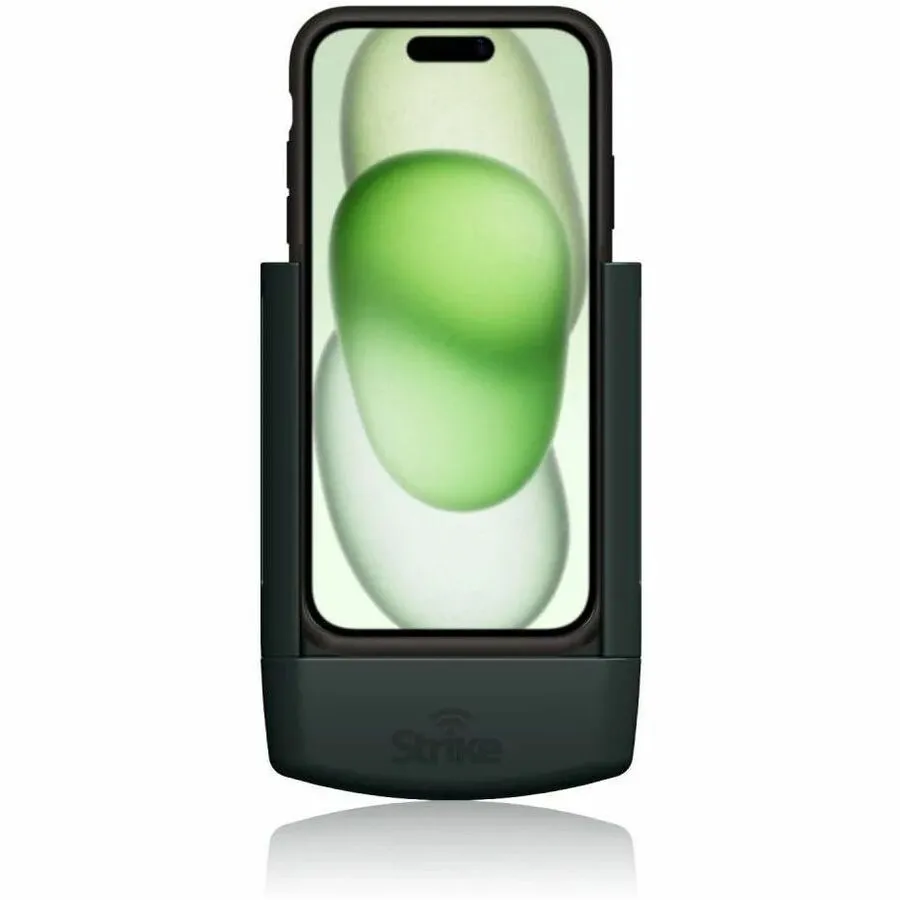 Strike Alpha Cradle - iPhone 15 Plus For Use W/ APL Leather/Silicone Case Self-Install Pack