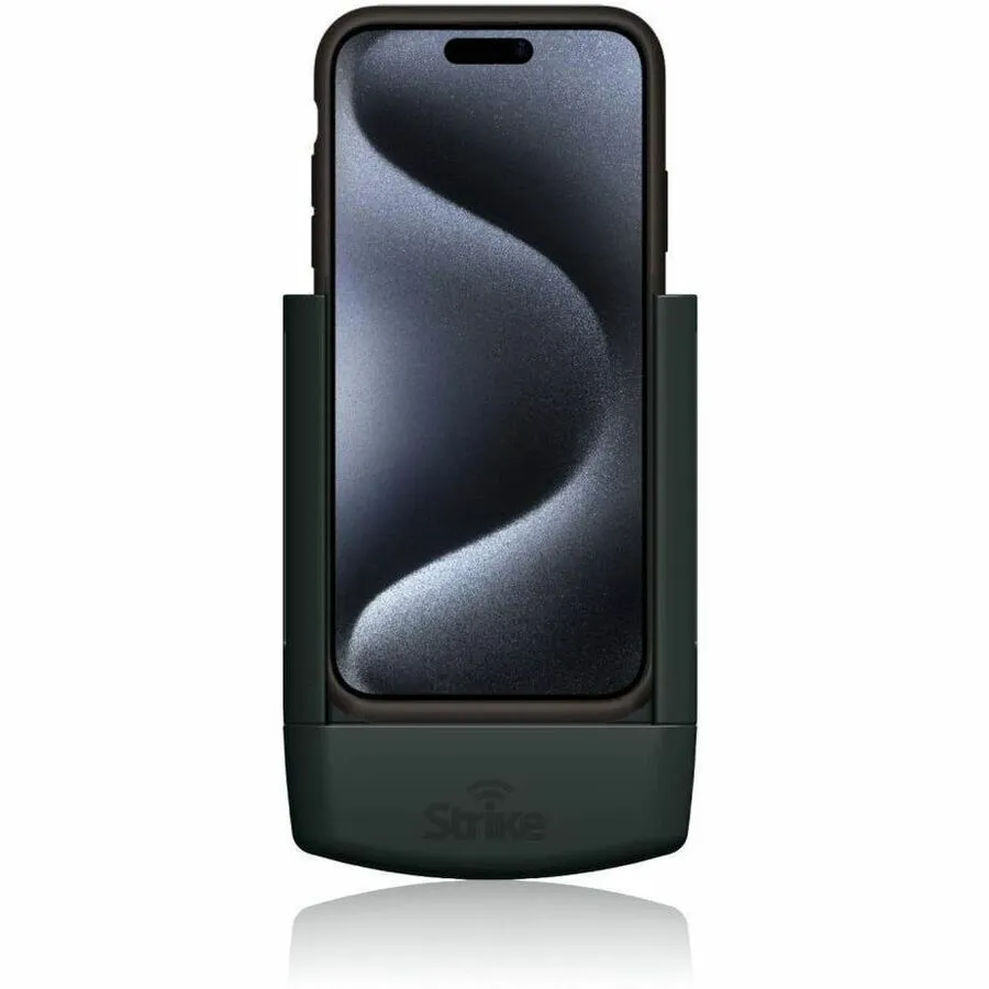 Strike Alpha Cradle - iPhone 15 Pro For Use W/ APL Leather/Silicone Case Self-Install Pack