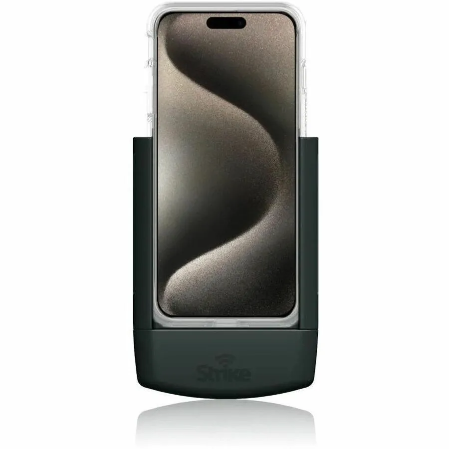 Strike Alpha Cradle - iPhone 15 Pro Max W/ Strike TPU Case Wireless Charging Hardwired Install Pack