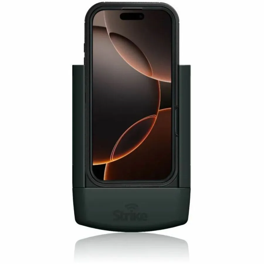 Strike Alpha Cradle - iPhone 16 Pro For Use W/ Strike Rugged Case Wireless Charging Hardwired Install Pack
