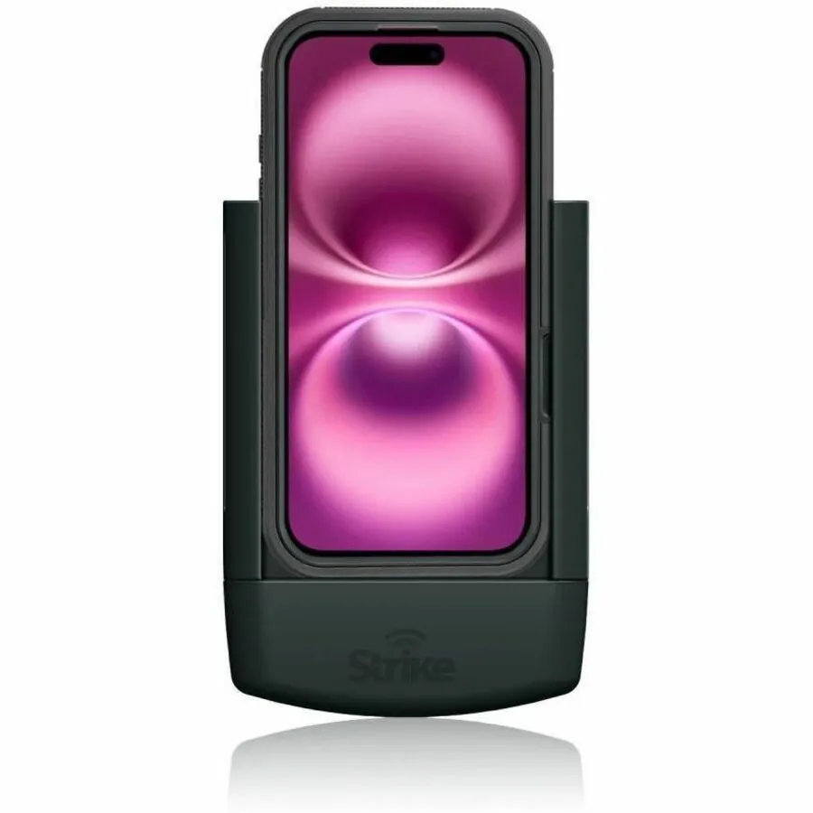 Strike Alpha Cradle - iPhone 16 Plus For Use W/ Strike Rugged Case Wireless Charging Self-Install Pack