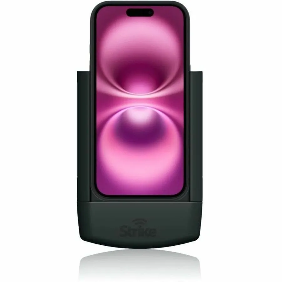 Strike Alpha Cradle - iPhone 16 Plus For Use W/ APL Leather/Silicone Case Hardwired Install Pack