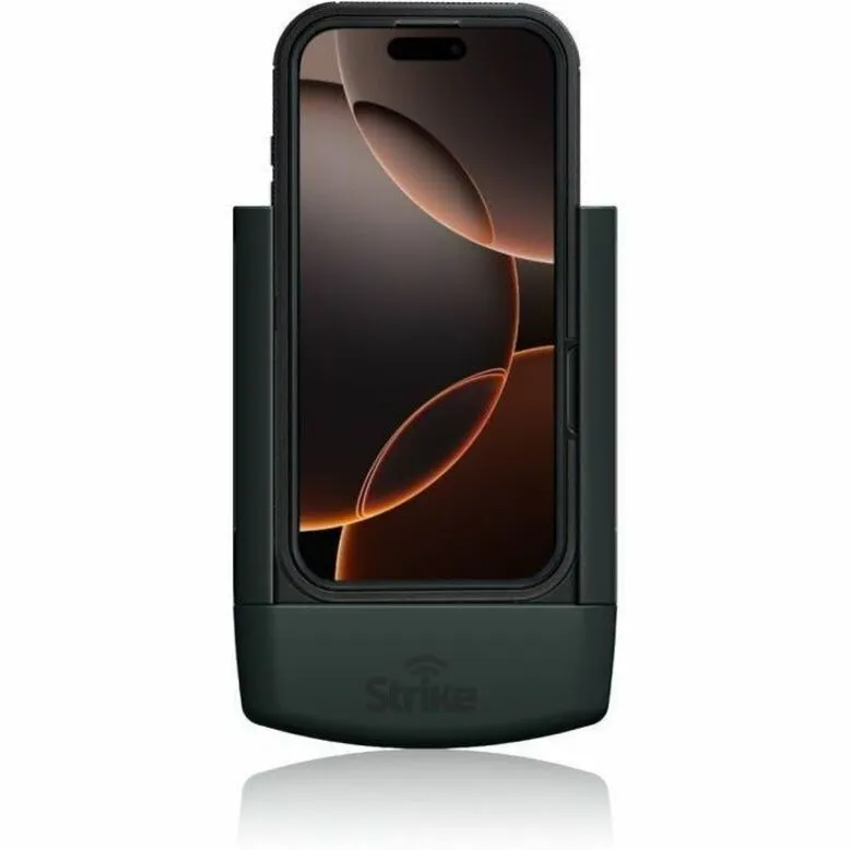 Strike Alpha Cradle - iPhone 16 Pro For Use W/ Strike Rugged Case Hardwired Install Pack