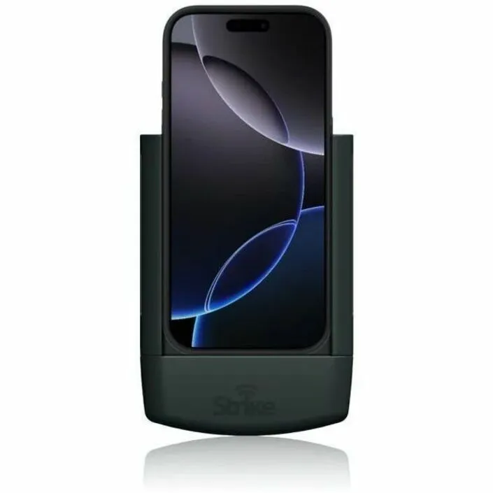 Strike Alpha Cradle - iPhone 16 Pro Max For Use W/ APL Leather/Silicone Case Hardwired Install Pack