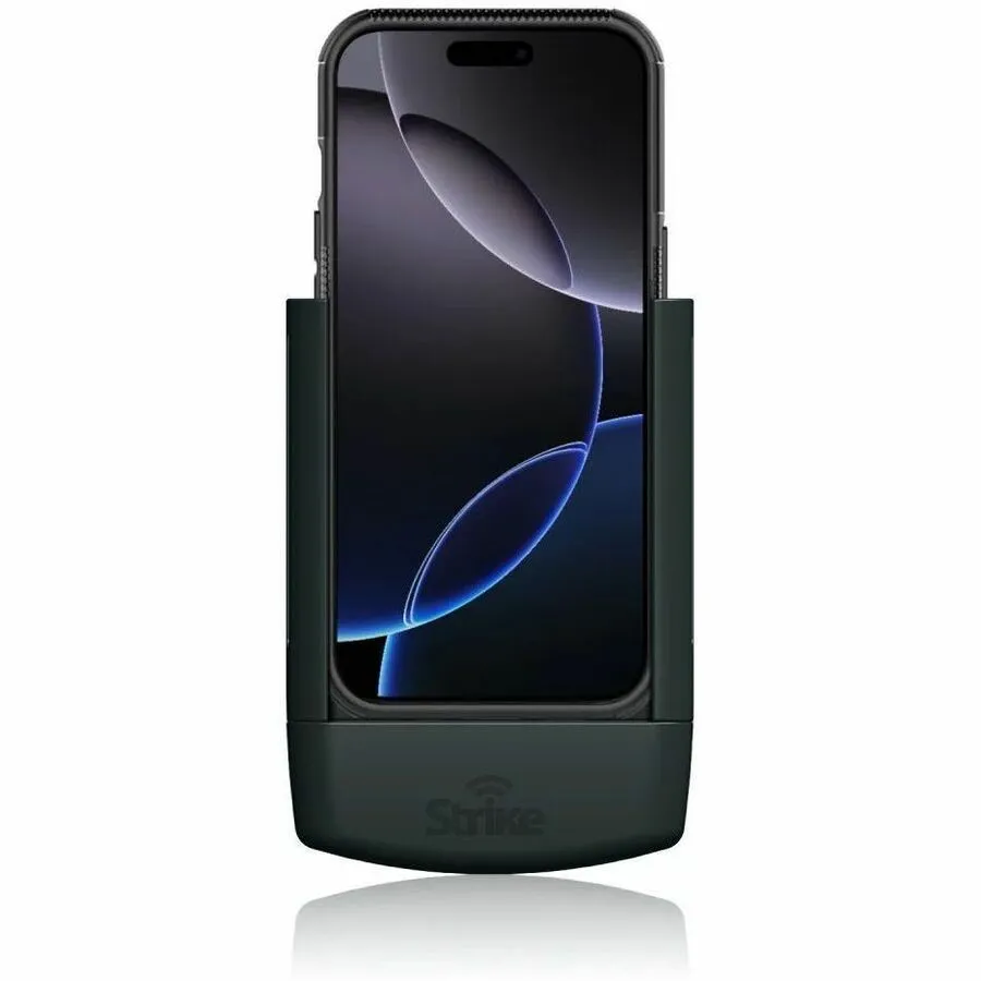 Strike Alpha Cradle - iPhone 16 Pro Max For Use W/ Strike Rugged Case Hardwired Install Pack