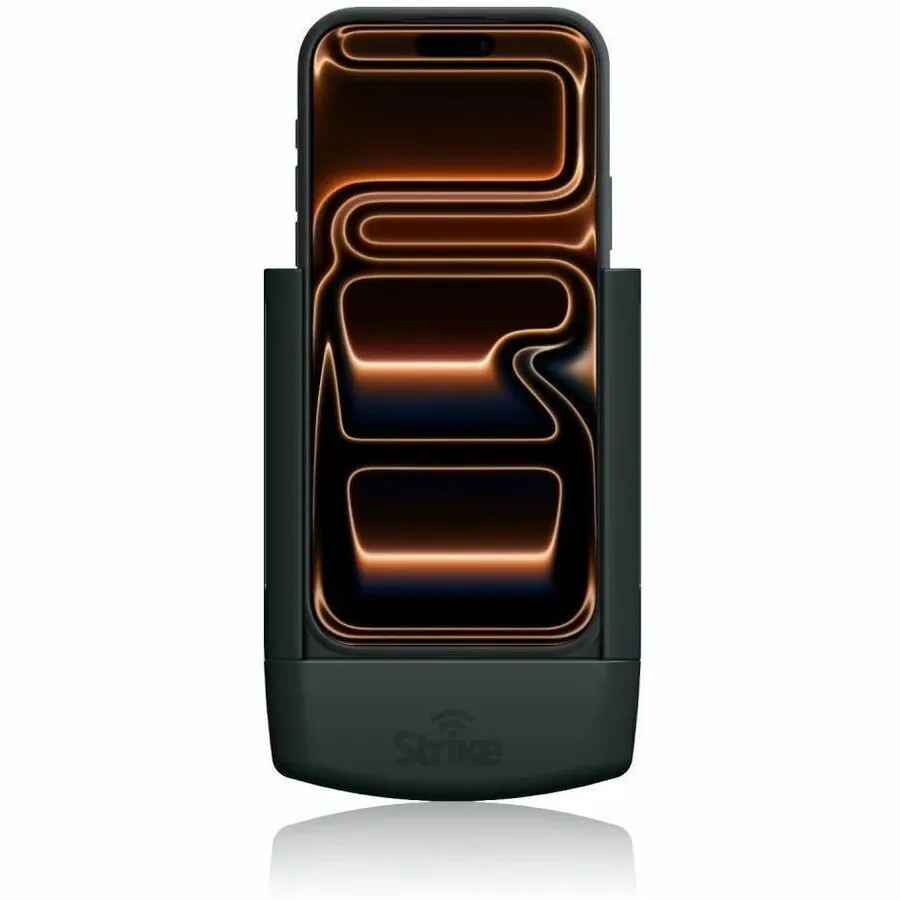 Strike Alpha Cradle - iPhone 17 Pro Max For Use W/ APL Leather/Silicone Case Wireless Charging Self-Install Pack
