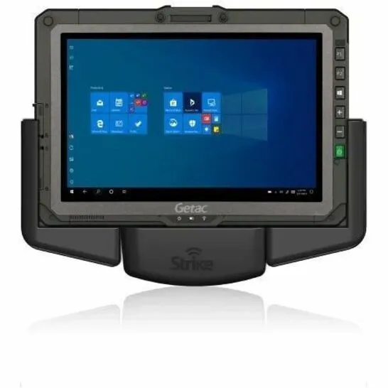 Strike Alpha Cradle - Getac UX10 Lockable - Non Charging Extended Battery Version