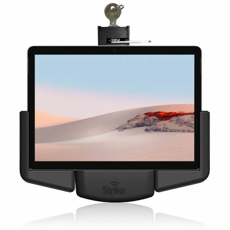 Strike Alpha Cradle - Microsoft Surface Go 2/3/4 with Swivel Mount Self-Install Pack