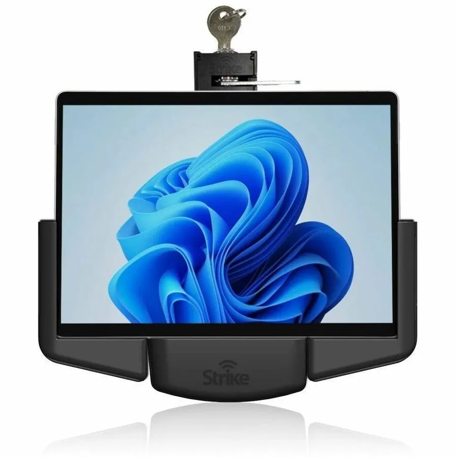 Strike Alpha Cradle - Microsoft Surface Pro 11/10/9 Lockable with Swivel Mount Self-Install Pack