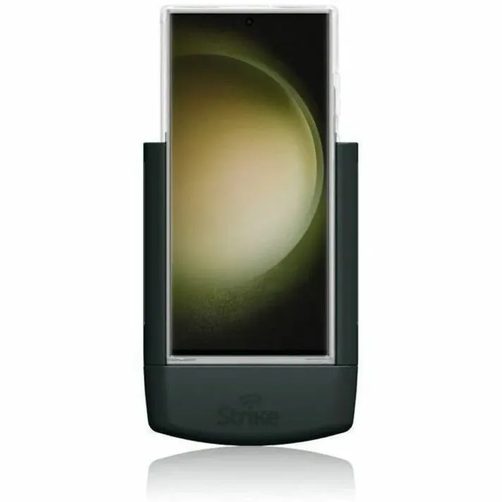 Strike Alpha Cradle - Samsung Galaxy S23 Ultra W/ Strike TPU Case Wireless Charging Hardwired Install Pack
