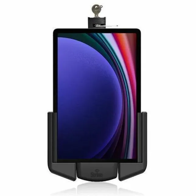 Strike Alpha Cradle - Samsung Galaxy Tab A9+ Lockable Portrait Hardwired Install Pack