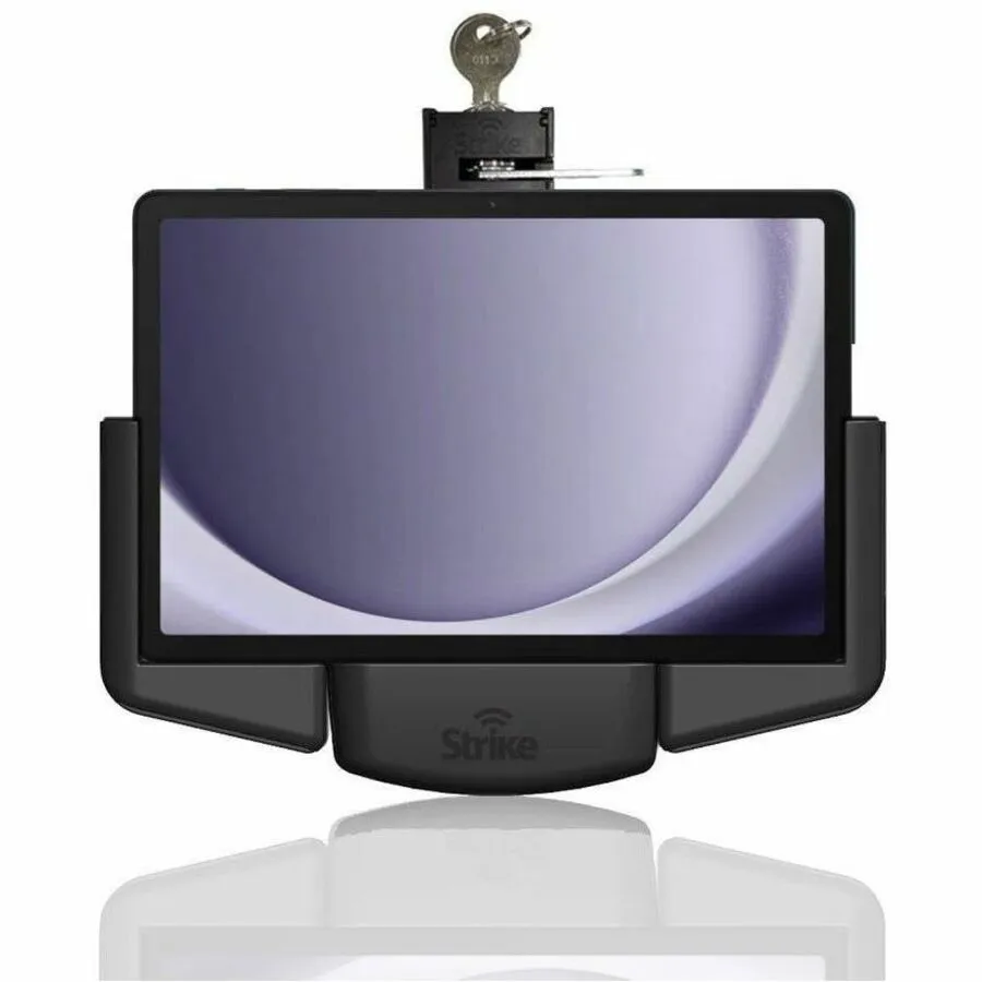 Strike Alpha Cradle - Samsung Galaxy Tab A9+ Lockable Landscape Hardwired Install Pack
