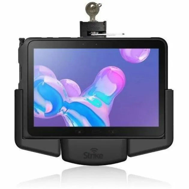 Strike Alpha Cradle - Samsung Galaxy Tab Active Pro Power and Data Lockable Self-Install Pack