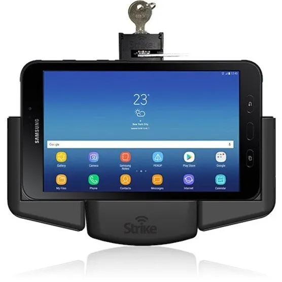 Strike Alpha Cradle - Samsung Galaxy Tab Active2 Lockable Self-Install Pack