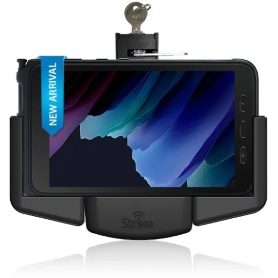 Strike Alpha Cradle - Samsung Galaxy Tab Active3 Power and Data Lockable Hardwired Install Pack