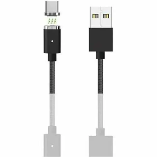 1m USB male to Magnetic Type C Mini 2 male cable set (Inclusive of Type C head)