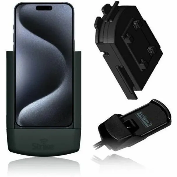 Strike Alpha Cradle Head and Bury S9 Adaptor - iPhone 15 Pro