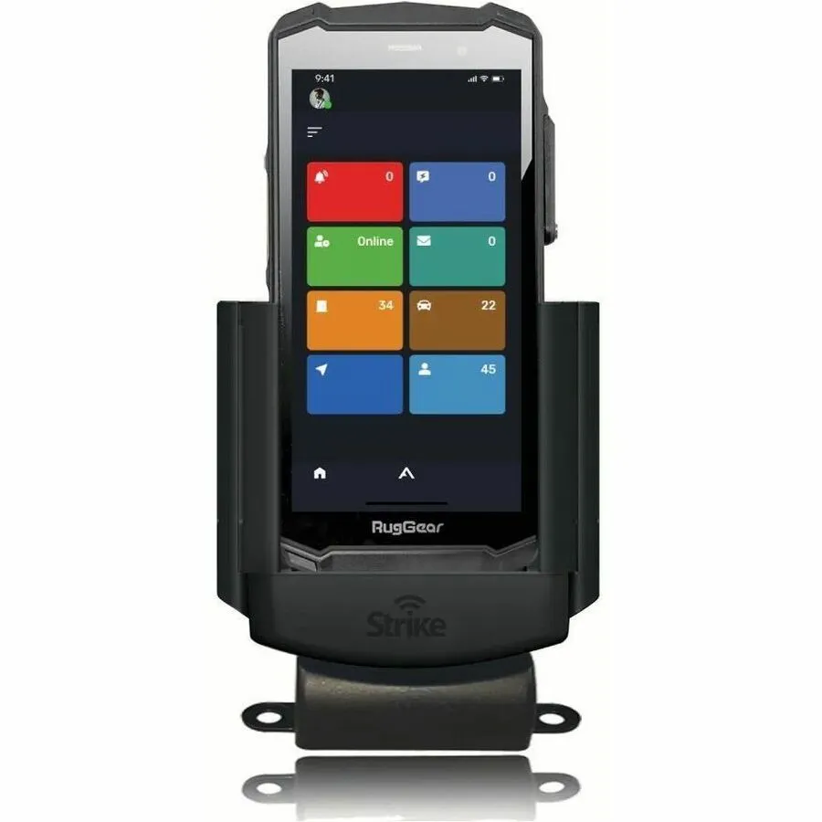 Strike Alpha Cradle - RugGear RG540 Single Bay Desktop Charger