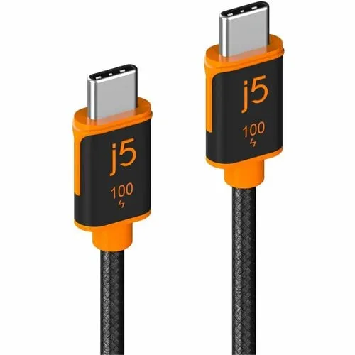 USB-C to USB-C 100W Sync Charge Braided Cable 1.8 m / 5.9 ft.