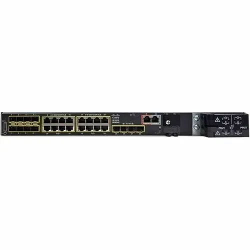 CISCO - IE9300 w/ 16x GE PoE+ & 8x GE SFP w/ 4x 10G SFP uplinks