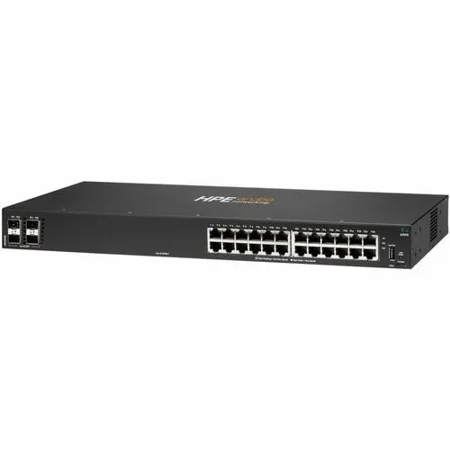 HPE Aruba Networking CX 6000 24p 10M/100M/1G 4p SFP 1G Switch