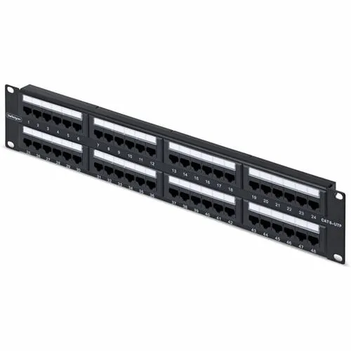 Startech 48-PORT 2U RACKMOUNT CAT6 Patch PANEL, RJ45, UTP, 110 TYPE, 2 Yr