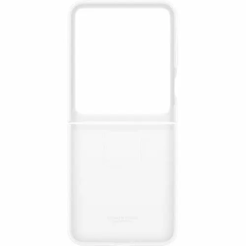 Z Flip 7FE / Flip 6 Silicone Case with Ring White