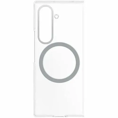 Z Fold 7 Clear Magnet Case Transparent