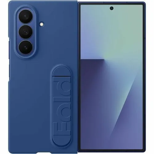 Z Fold 7 Silicone Case Blue