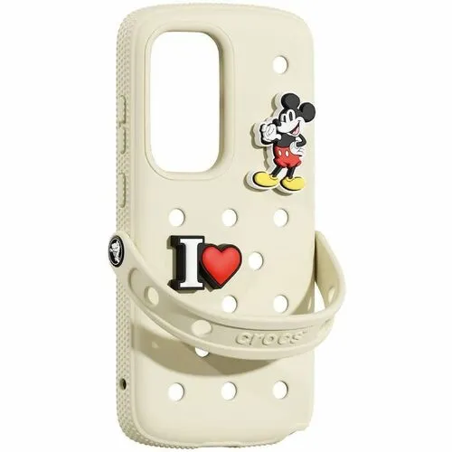 S25 Ultra Crocs Case Beige