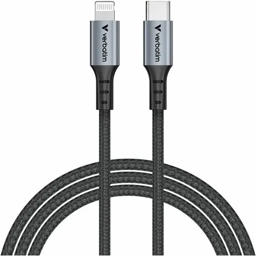 Sync and Charge 120cm USB-C to Lightning Cable - Black
