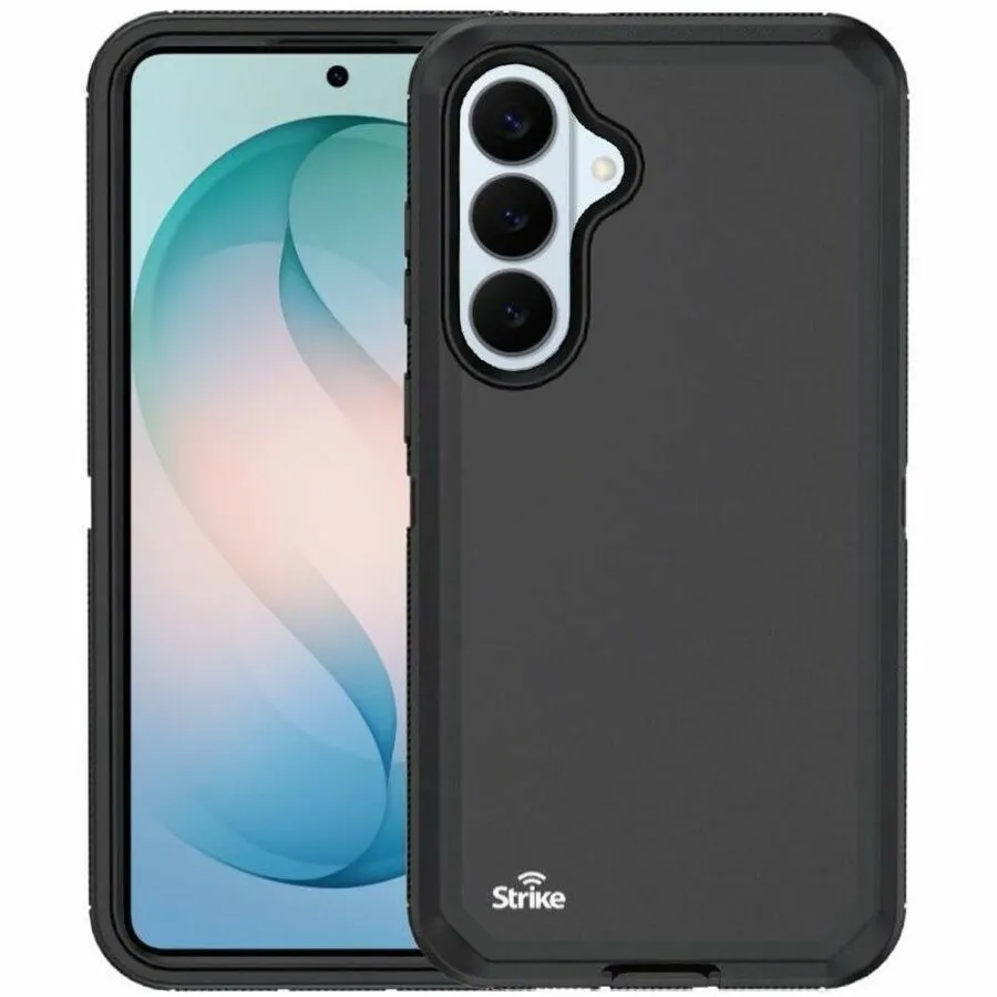 Strike Rugged Case For Samsung Galaxy S26+ (Black)