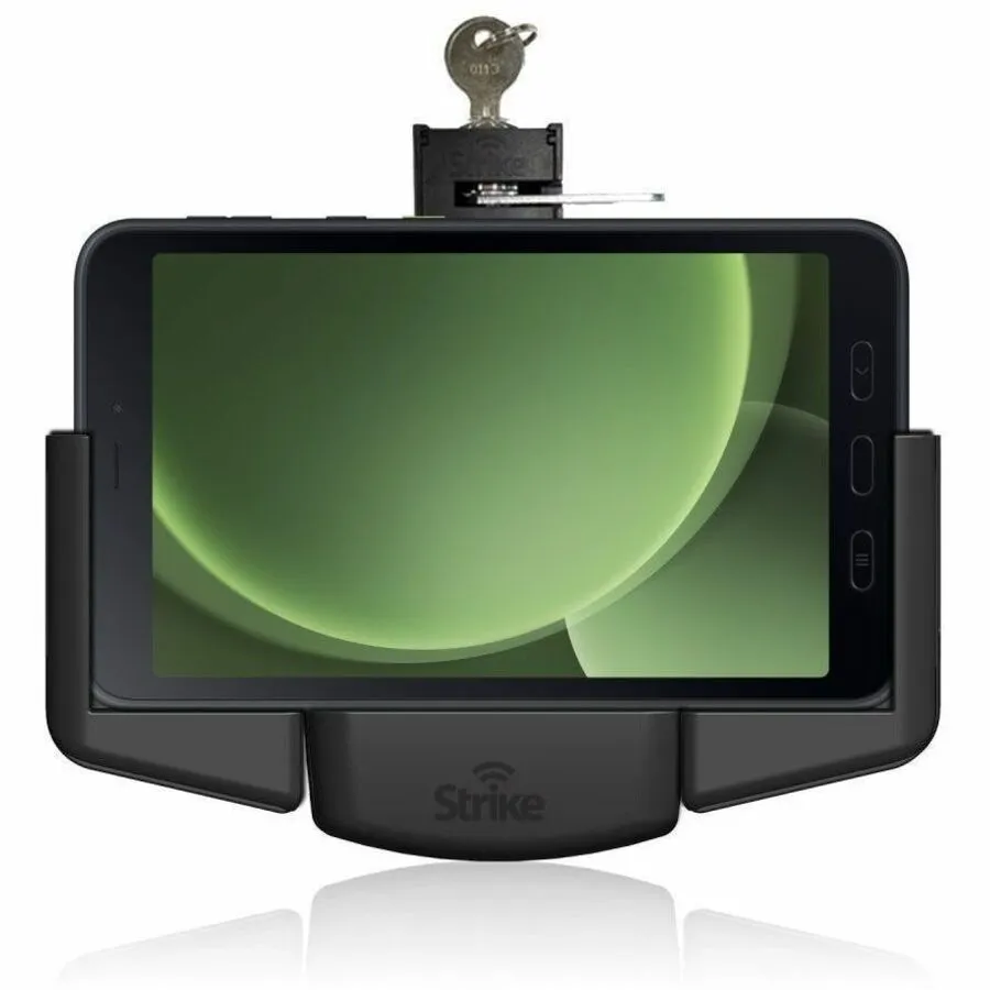 Strike Alpha Cradle - Samsung Galaxy Tab Active5 Power and Data Lockable with Ethernet Port