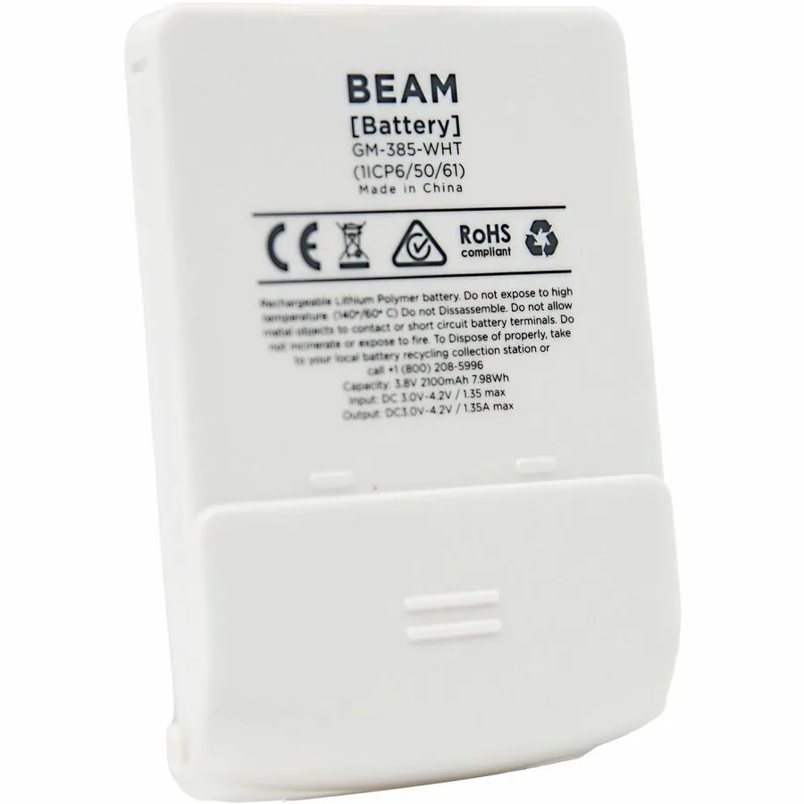 Beam Mobile - Hot swappable battery to be used with the GM-394-SE cases for iPhone SE